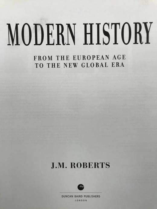 罗伯茨《现代史》 数百幅插图 精装16开 商品图3