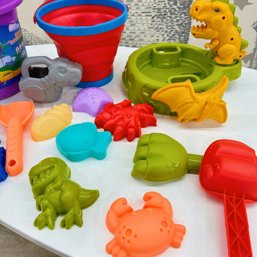 【山姆同款 超底福利】出口品质的玩沙玩水玩具 满满18件套带回家！超大一箱 这个装备太酷了！ 商品图1