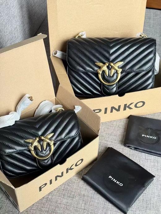 【6.17王炸割肉价】PINKO 通勤经典绗缝飞鸟燕子包 （大号长26宽7高16 无芯片） 商品图3