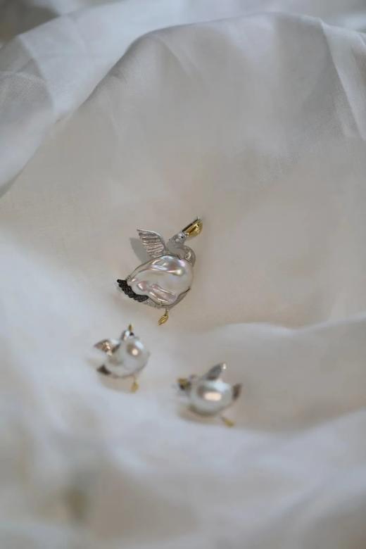 起飞吧！鹈鹕家族 | 鹈鹕胸针、耳环套系 商品图2