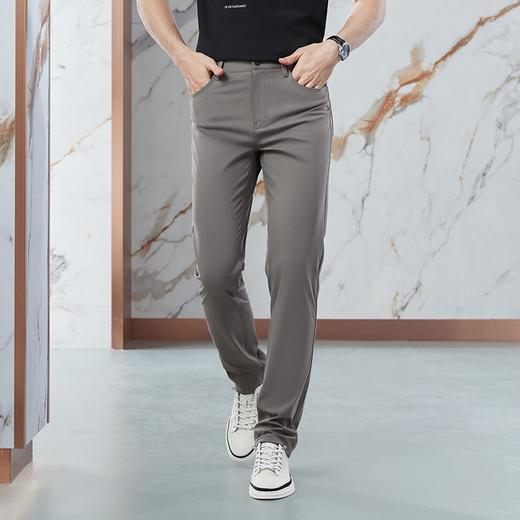 【高端系列】柒牌休闲裤男款夏季凉感索罗娜五袋款男士修身直筒裤126H72670 商品图1