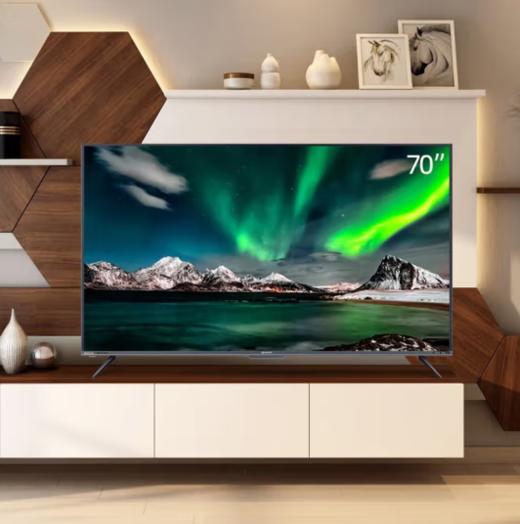 SHARP 夏普（13422） 70英寸 4T-Z70Z8DA 4K超高清 2+32G内存 AI远场语音杜比解码智能液晶平板电视 2+32G内存 AI远场语音 一键投屏 商品图1