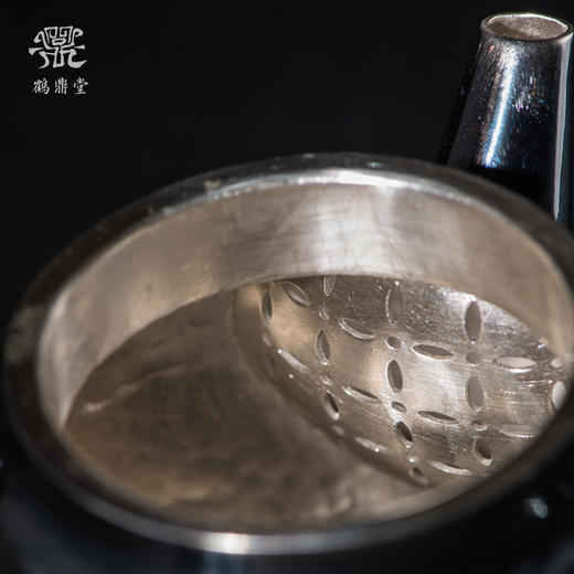 鹤鼎堂闻天系列闻天湛露镜面急须（银色）（缺货） 商品图3