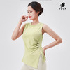 壁虎瑜伽【2406SY294】无袖不规则开叉背心（无胸垫）清仓不退不换 商品缩略图4