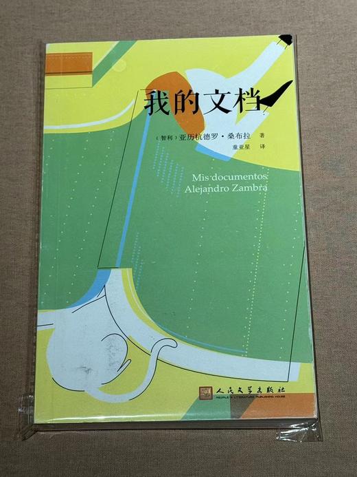 【二手书】我的文档 （智利）亚历杭德罗·桑布拉 著 商品图0