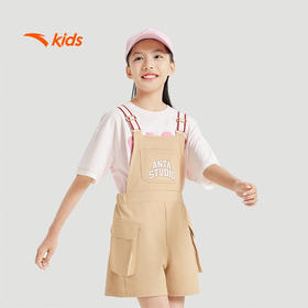 【超值】安踏儿童裤子女大童篮球系列背带裤362431502