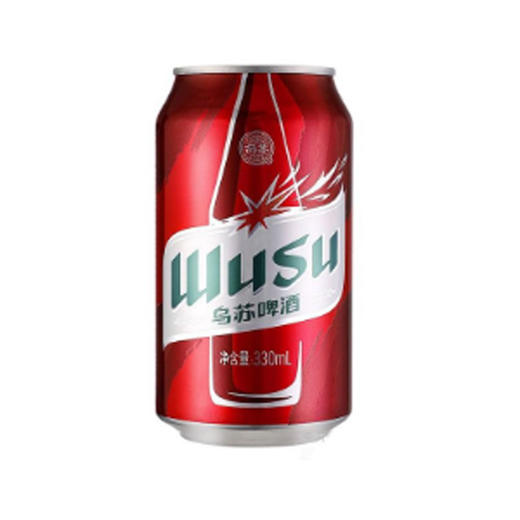 乌苏听装啤酒330ml 商品图0