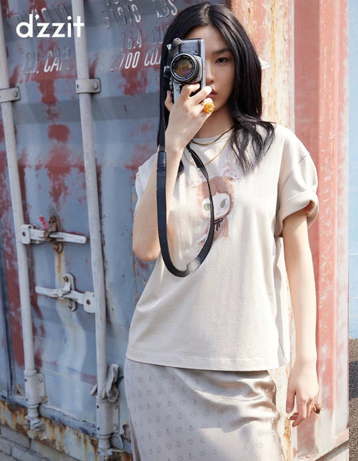 地素泡泡玛特5色印花Tee061702 商品图1