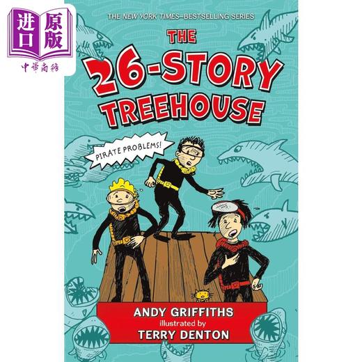 【中商原版】英文原版彩版树屋历险故事1-2册 13-26层树屋 The 13 26 Storey Treehouse Colour Edition 故事图画书漫画小说 商品图2