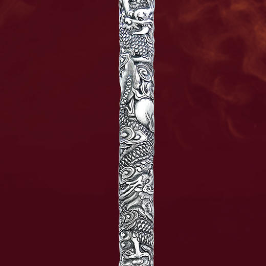 子佩集S999银手工錾刻【齐天大圣孙悟空】摆件大师工坊原创设计【QTDS】2406 商品图2