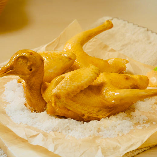 广州酒家脆皮乳鸽广式咸香乳鸽卤水乳鸽加热即食半成品预制菜聚餐 商品图5