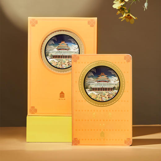 故宫文具3D纸雕笔记本节气系列 商品图4