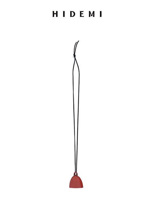 HIDEMI昨日我是月亮系列设计感半月金属链条麂皮绳叠戴项链 商品图11