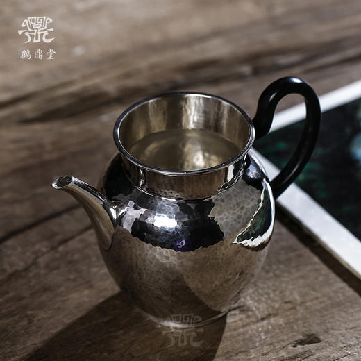 鹤鼎堂闻天系列终风锤目纹公杯（银色）（缺货） 商品图3