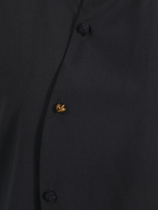 微瑕秒杀| 盛唐牡丹 |市隐系列男女同款进口羊毛竹纹衬衣外套[特价品](特殊商品不退不换) 商品图8