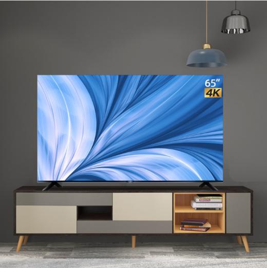 夏普(13421)4T-M65Q6CA 65英寸全面屏电视 4K超高清 语音智能网络平板电视 展示机挂墙版 商品图1