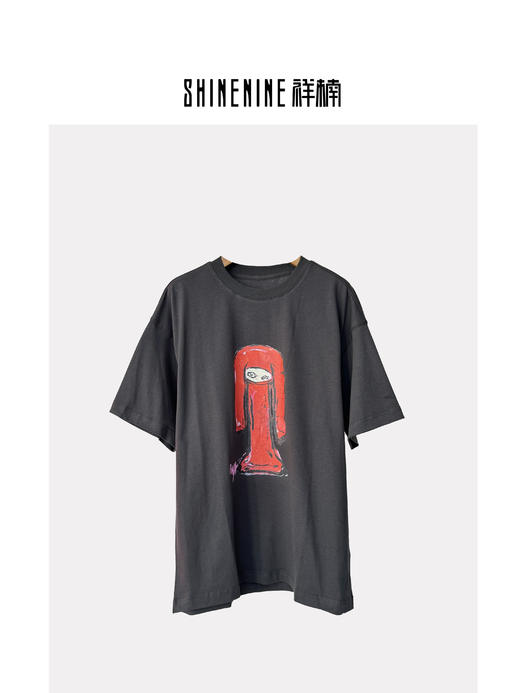 T420812076趣味印花短袖T恤 商品图0