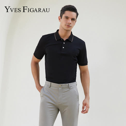 YvesFigarau伊夫·费嘉罗新款休闲短袖T恤970841 商品图0