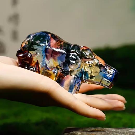 成都博物馆 馆藏文物琉璃摆件 博物馆文创礼品创意摆件成都纪念品 商品图1