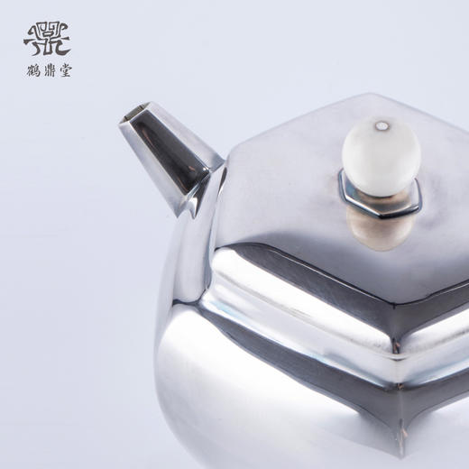 鹤鼎堂闻天系列彤弓急须（银色）（缺货） 商品图2