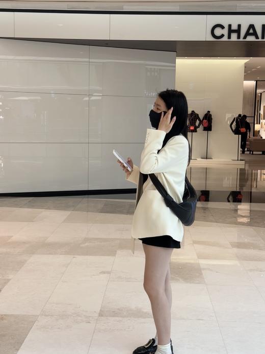 【韩国 园园东大门采购羊皮可颂包】 商品图2