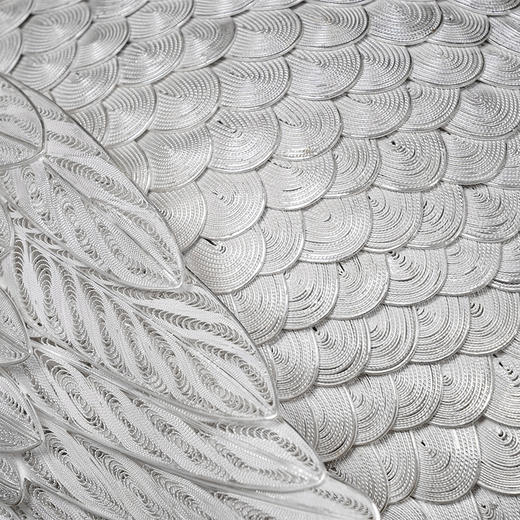 子佩集S999银手工银花丝【盛世风华】摆件大师工坊原创设计【SSFH】2406 商品图6