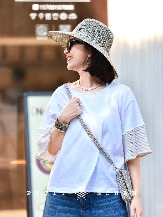 PETIT SCHAN小闪 JEW#020 desert pearl 荒漠遗珠 施华洛珍珠镶嵌925银戒指 商品图6