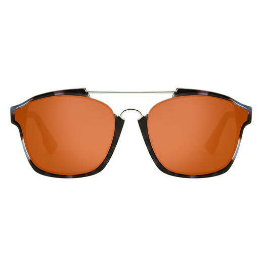 DIOR 镜片：橙色镜框：紫色哈瓦那 银色中性太阳镜 商品图1