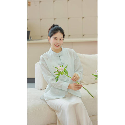 【2026东衣作】套装-（衬衫20805015葭菼+吊带22705076n玉白+短裤24709681山矾） 商品图4