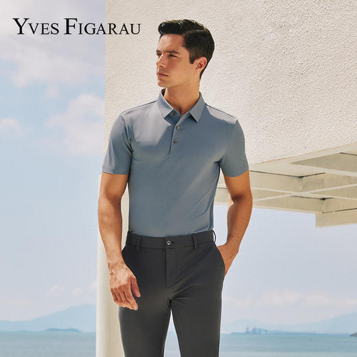 YvesFigarau伊夫·费嘉罗新款休闲短袖T恤970829 商品图0