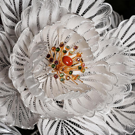 子佩集S999银手工银花丝【盛世风华】摆件大师工坊原创设计【SSFH】2406 商品图13