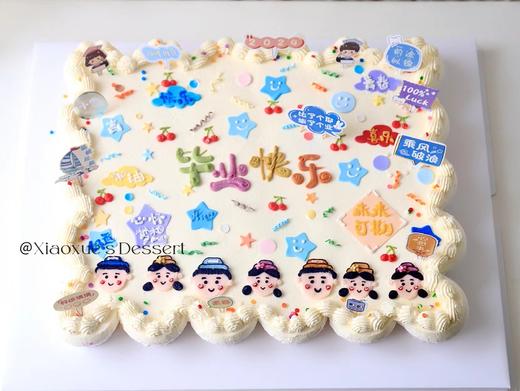 30个纸杯大长方蛋糕（价格非标价，详情请咨询客服） 商品图0