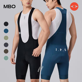MBO男子肌理背带骑行裤短裤 夏季EIT双箭头运动裤T501 不补货 (经销商专拍链接，非经销商拍单不发货)