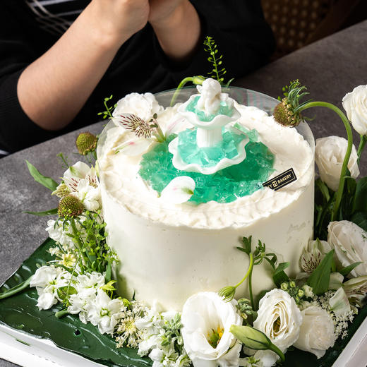 创意蛋糕 | 许愿池蛋糕6寸（纯动物奶油新鲜水果夹心 提前2天预定） 商品图2