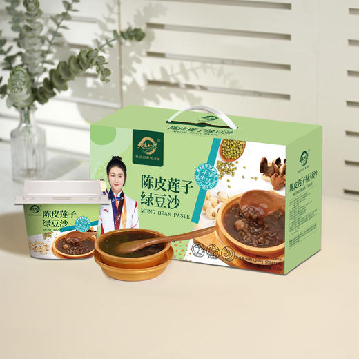 天生好果 陈皮莲子绿豆沙208g*6碗 商品图2