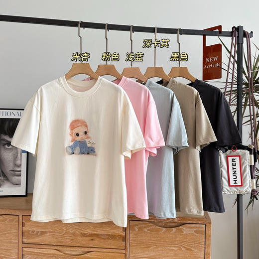 地素泡泡玛特5色印花Tee061702 商品图5