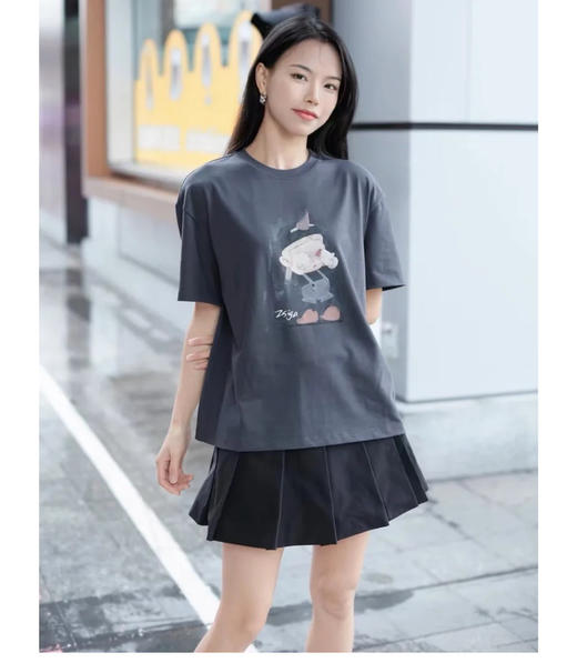 地素泡泡玛特5色印花Tee061702 商品图8