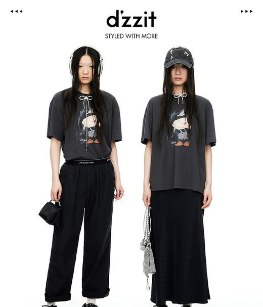 地素泡泡玛特5色印花Tee061702 商品图10