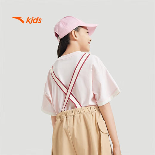 【超值】安踏儿童裤子女大童篮球系列背带裤362431502 商品图1