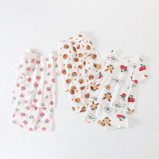 【29.9抢四件/2套】卷疯了‼️薄款纯棉睡衣A类无骨缝合家居服90-160尺码店 商品图6