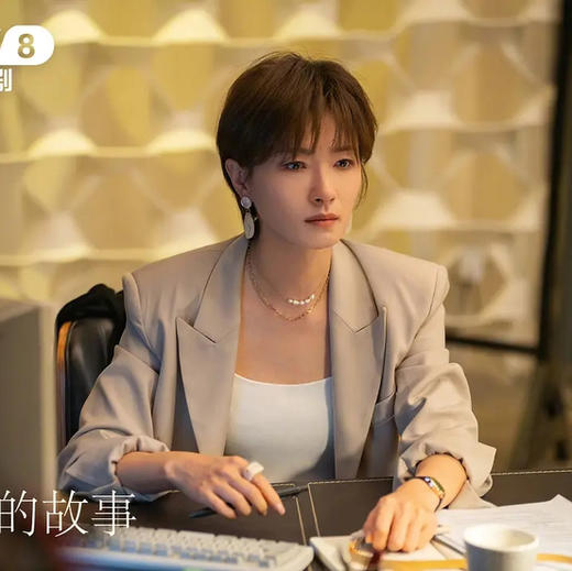 甄珠贝 玫瑰万茜同款 ji强光 无坑洼瑕疵 超级油亮 淡水巴洛克项链 约8-9mm 商品图1