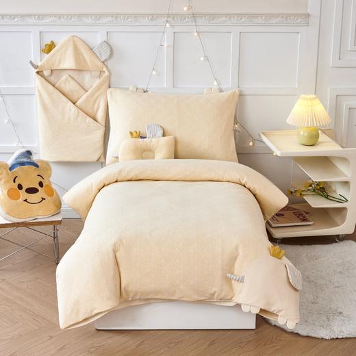 【武汉.蔡甸区】汉棉聪明象针织四件套（枕套48*74，抱被90*90，活套被120*155，定型枕18*30） 商品图5