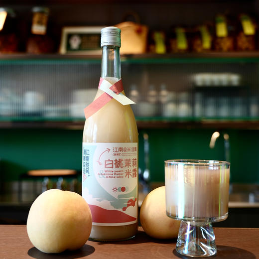 米造局0.5度白桃茉莉米露750ml 商品图3