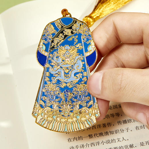 故宫文具龙腾华锦书签凤凰来仪书签学生送礼物礼品包邮故宫文创意国潮上新品 商品图3