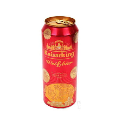 凯撒王听装白啤酒500ml 商品图0