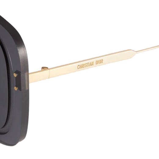 DIOR 女士灰色眼罩式镜框飞行员太阳镜 商品图1
