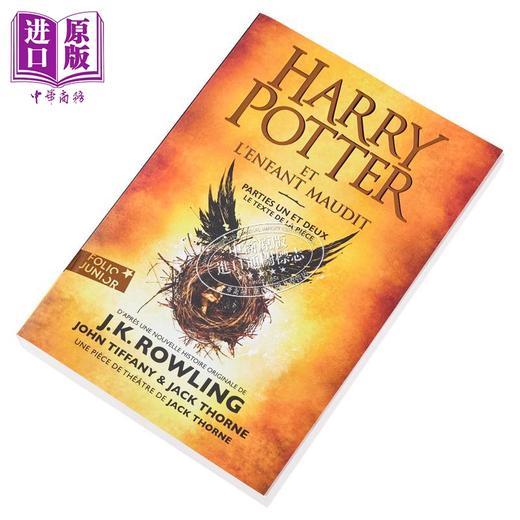 【中商原版】法文版 哈利波特后传 被诅咒的孩子 HARRY POTTER ET LENFANT MAUDIT 法文原版 J K Rowlingest 奇幻小说 商品图3