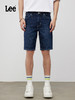 Lee商场同款春夏深蓝色男士牛仔短裤LMB2419023HN00FA02971 商品缩略图0