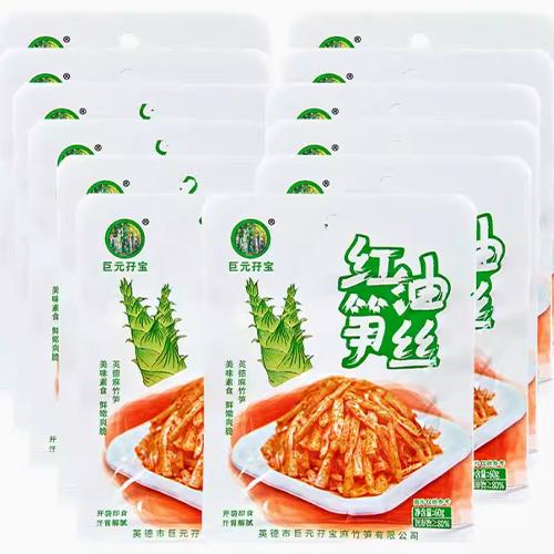 红油笋丝720克（60克X12）/箱 商品图1