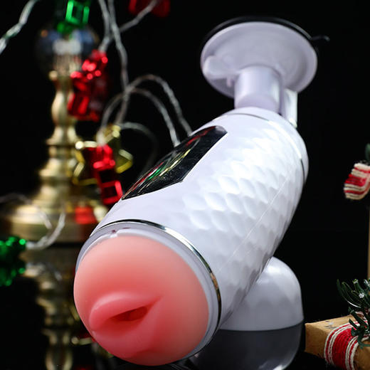 【谜姬】 双头免提手动飞机杯男用器具成人玩具刺激阴口双交夹缩 商品图3